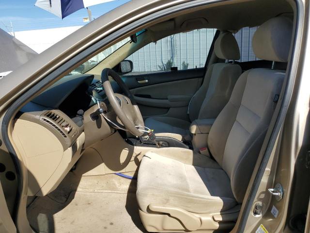 1HGCM56475A135097 - 2005 HONDA ACCORD LX GOLD photo 7