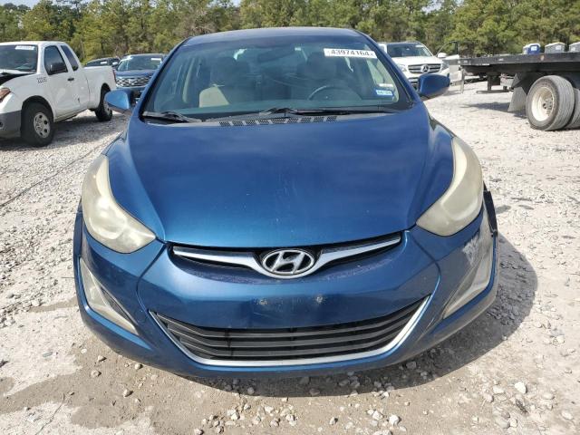 KMHDH4AE6GU503526 - 2016 HYUNDAI ELANTRA SE BLUE photo 5