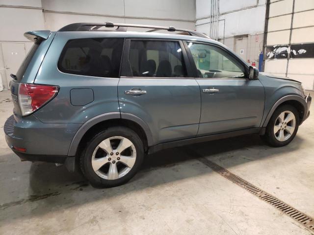 JF2SH66649H756544 - 2009 SUBARU FORESTER 2.5XT LIMITED TEAL photo 3