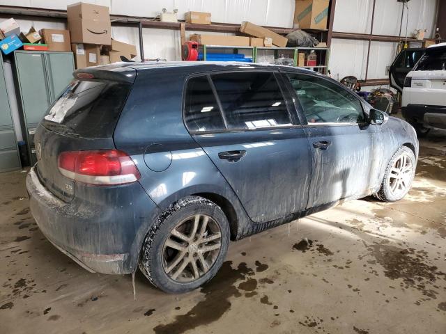 WVWDA7AJ8AW241558 - 2010 VOLKSWAGEN GOLF BLUE photo 3