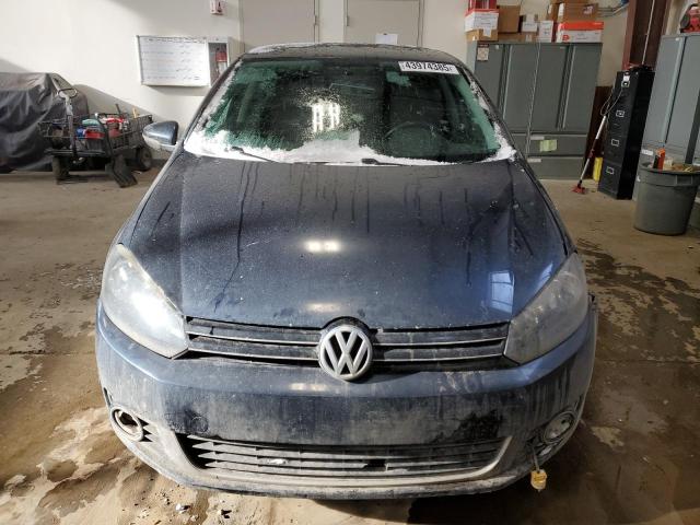 WVWDA7AJ8AW241558 - 2010 VOLKSWAGEN GOLF BLUE photo 5