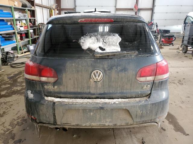 WVWDA7AJ8AW241558 - 2010 VOLKSWAGEN GOLF BLUE photo 6