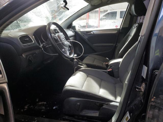 WVWDA7AJ8AW241558 - 2010 VOLKSWAGEN GOLF BLUE photo 7