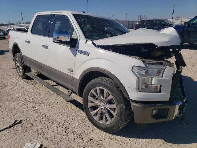 1FTEW1CG8GFC15376 - 2016 FORD F150 SUPERCREW WHITE photo 4
