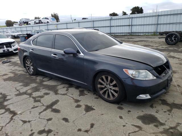 JTHGL46FX75001919 - 2007 LEXUS LS 460L GRAY photo 4