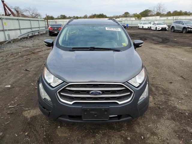 MAJ6S3GL1KC270643 - 2019 FORD ECOSPORT SE GRAY photo 5