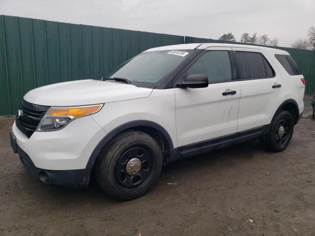 1FM5K8AR4DGA84893 - 2013 FORD EXPLORER POLICE INTERCEPTOR WHITE photo 1