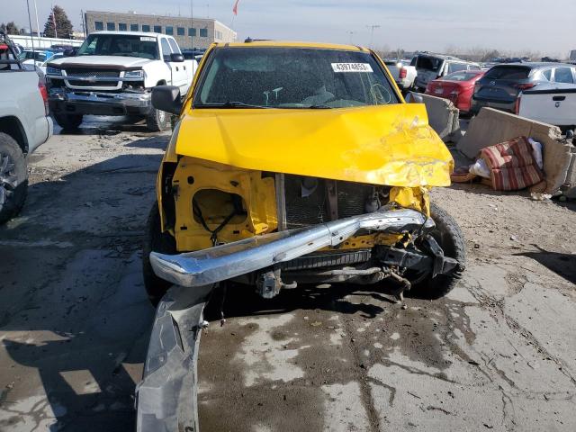 1GTDT196348202330 - 2004 GMC CANYON YELLOW photo 5