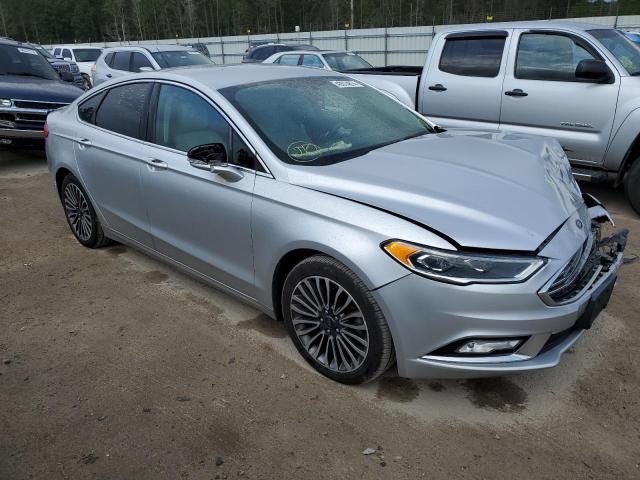 3FA6P0K90HR146269 - 2017 FORD FUSION TITANIUM SILVER photo 4