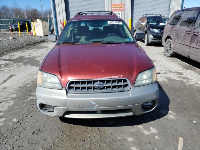 4S3BH675437655313 - 2003 SUBARU LEGACY OUTBACK AWP 栗色 照片 5