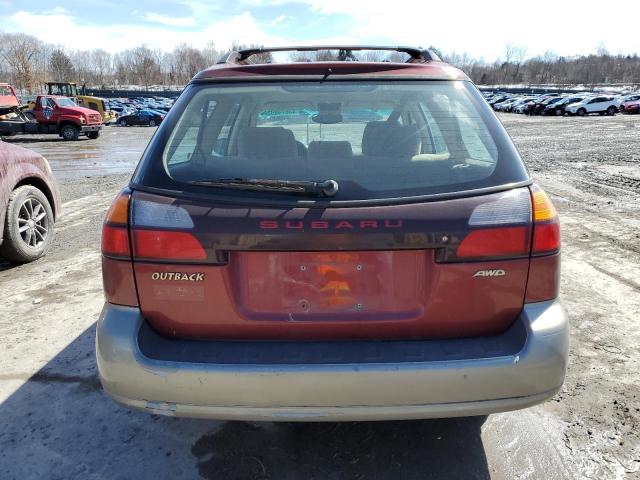 4S3BH675437655313 - 2003 SUBARU LEGACY OUTBACK AWP 栗色 照片 6