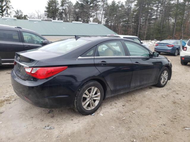 5NPEB4AC6BH016662 - 2011 HYUNDAI SONATA GLS BLACK photo 3