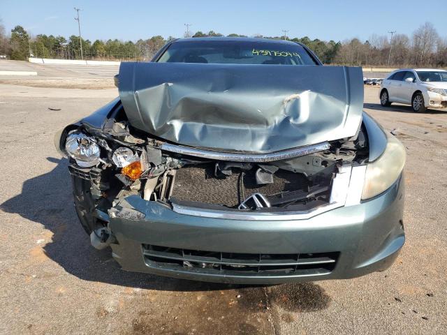 1HGCP26838A040114 - 2008 HONDA ACCORD EXL GREEN photo 5