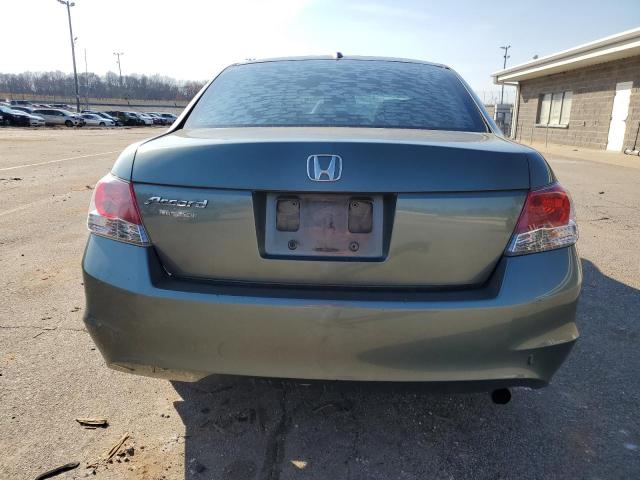 1HGCP26838A040114 - 2008 HONDA ACCORD EXL GREEN photo 6