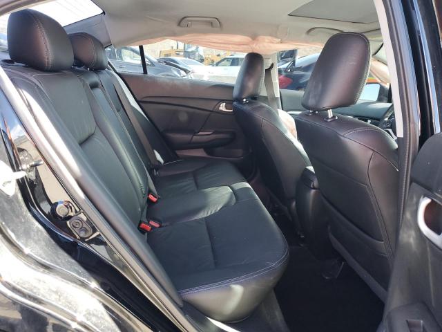 19XFB2F99FE000102 - 2015 HONDA CIVIC EXL შავი ფოტო 10