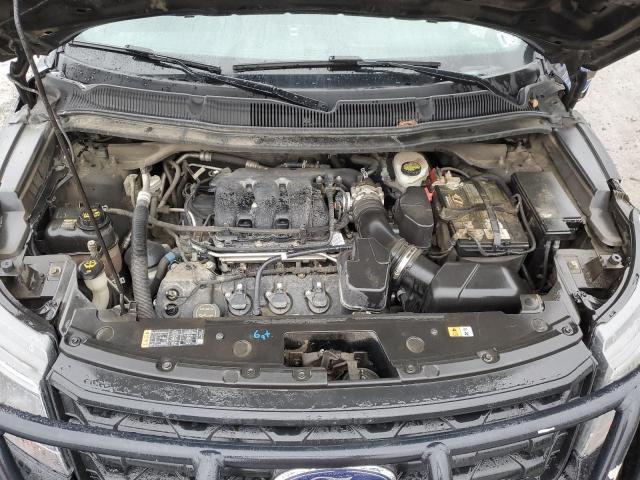 1FM5K8AR6HGC78251 - 2017 FORD EXPLORER POLICE INTERCEPTOR BLACK photo 12