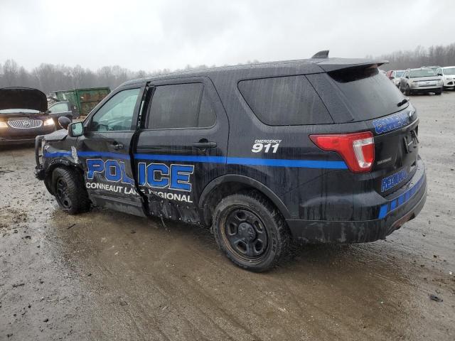 1FM5K8AR6HGC78251 - 2017 FORD EXPLORER POLICE INTERCEPTOR BLACK photo 2