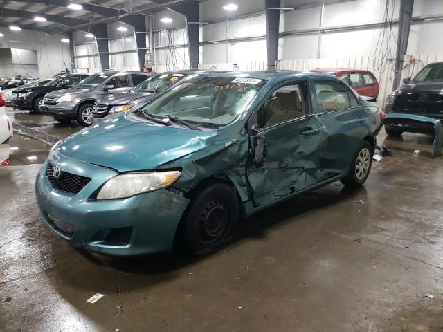 1NXBU4EE0AZ242785 - 2010 TOYOTA COROLLA BASE TEAL photo 1