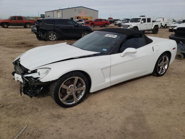 1G1YY36W085128187 - 2008 CHEVROLET CORVETTE WHITE photo 1