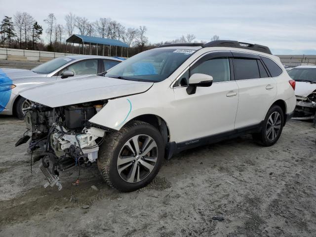 4S4BSANC8J3379319 - 2018 SUBARU OUTBACK 2.5I LIMITED WHITE photo 1