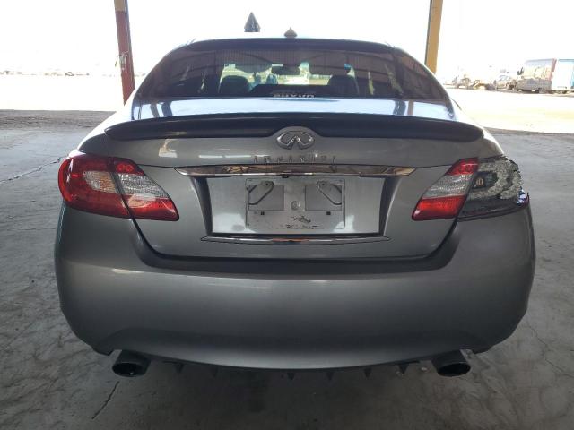 JN1EY1AP6CM910803 - 2012 INFINITI M35H SILVER photo 6