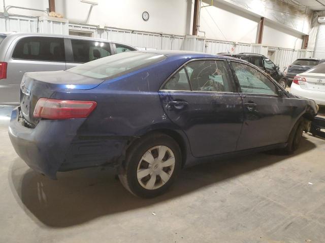 4T4BE46K08R035525 - 2008 TOYOTA CAMRY CE BLUE photo 3