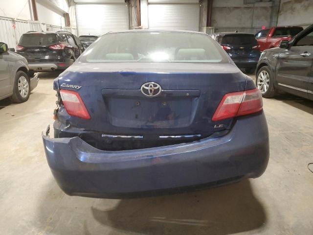 4T4BE46K08R035525 - 2008 TOYOTA CAMRY CE BLUE photo 6