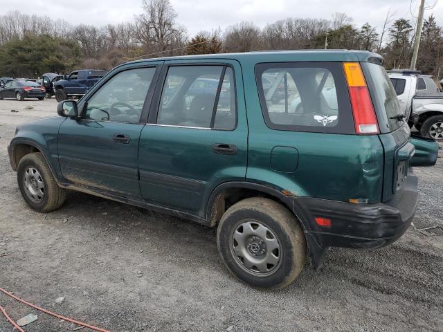 JHLRD1843YC017882 - 2000 HONDA CR-V LX GREEN photo 2