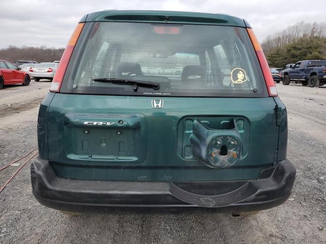 JHLRD1843YC017882 - 2000 HONDA CR-V LX GREEN photo 6