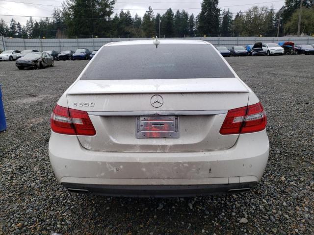 WDDHF5KB4DA724566 - 2013 MERCEDES-BENZ E 350 WHITE photo 6