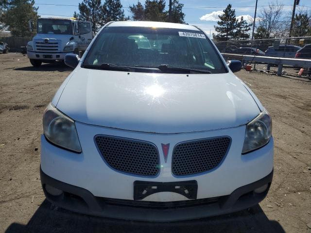 5Y2SL65847Z427284 - 2007 PONTIAC VIBE WHITE photo 5