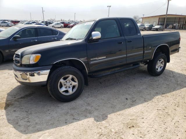 5TBRN34152S231238 - 2002 TOYOTA TUNDRA ACCESS CAB SR5 BLACK photo 1