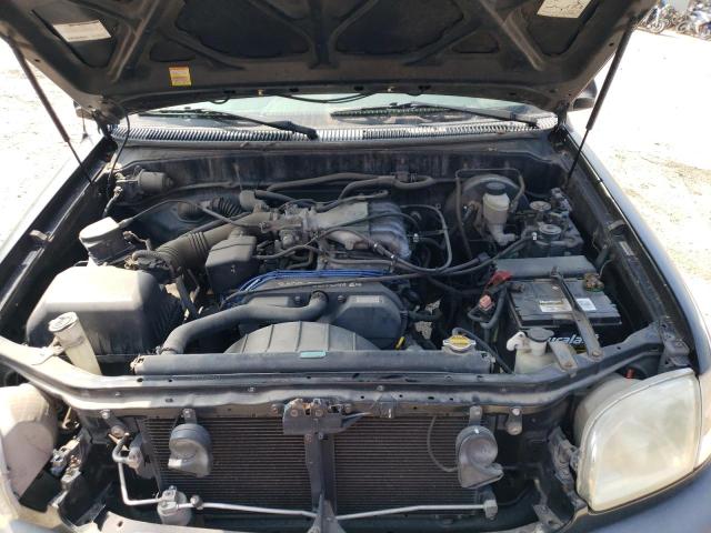 5TBRN34152S231238 - 2002 TOYOTA TUNDRA ACCESS CAB SR5 BLACK photo 11