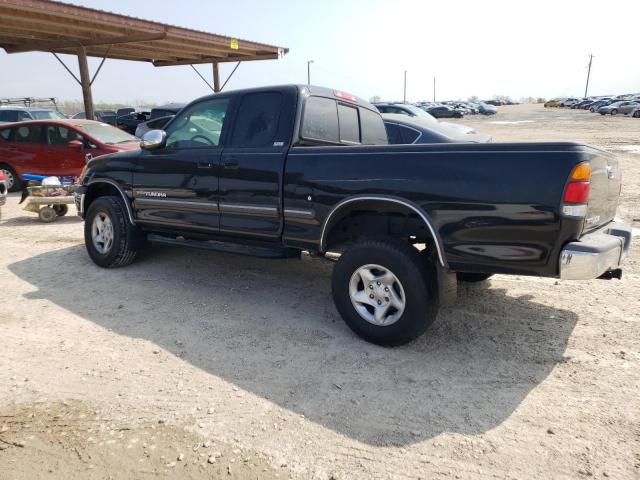 5TBRN34152S231238 - 2002 TOYOTA TUNDRA ACCESS CAB SR5 BLACK photo 2