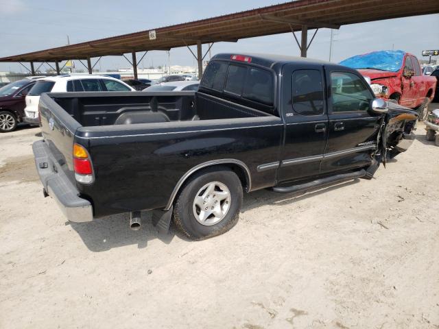 5TBRN34152S231238 - 2002 TOYOTA TUNDRA ACCESS CAB SR5 BLACK photo 3