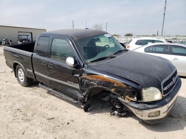 5TBRN34152S231238 - 2002 TOYOTA TUNDRA ACCESS CAB SR5 BLACK photo 4