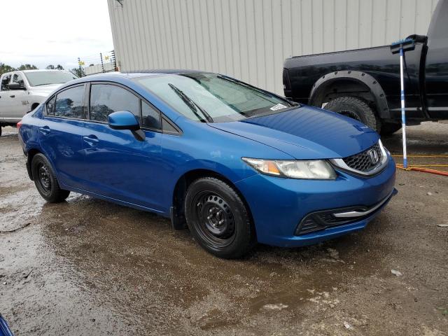 2HGFB2F50DH549641 - 2013 HONDA CIVIC LX BLUE photo 4