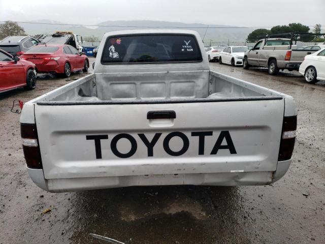 4TARN81A7NZ037107 - 1992 TOYOTA PICKUP 1/2 TON SHORT WHEELBASE STB SILVER photo 6