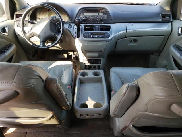 5FNRL3H74AB034026 - 2010 HONDA ODYSSEY EXL SILVER photo 8