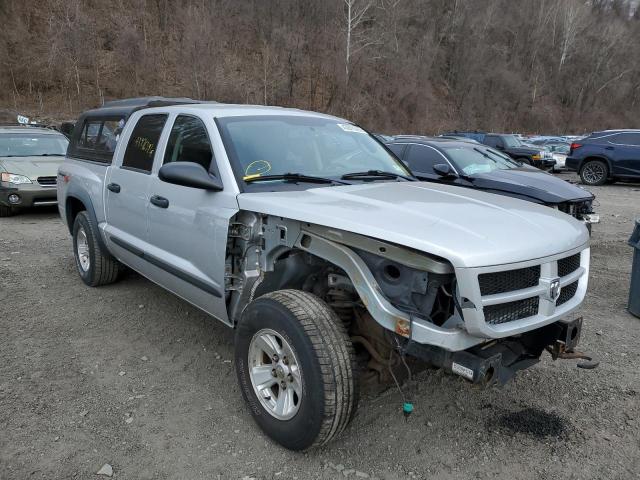 1D7RW7GP9AS101292 - 2010 DODGE DAKOTA TRX SILVER photo 4