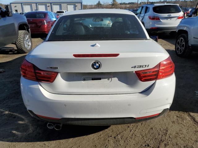 WBA4U9C35H5H63968 - 2017 BMW 430XI WHITE photo 6