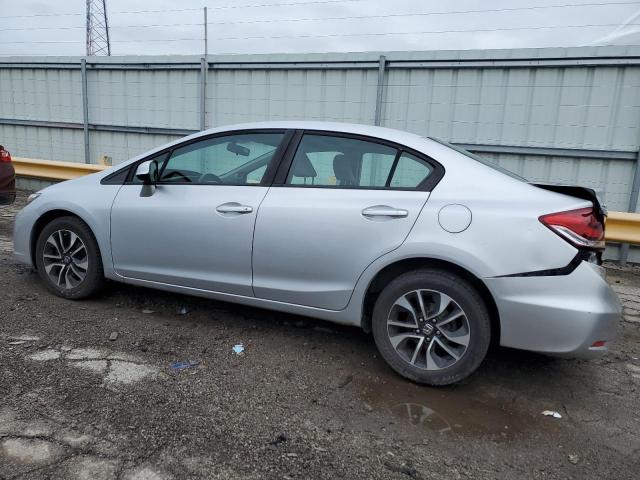 19XFB2F94DE079482 - 2013 HONDA CIVIC EXL SILVER photo 2