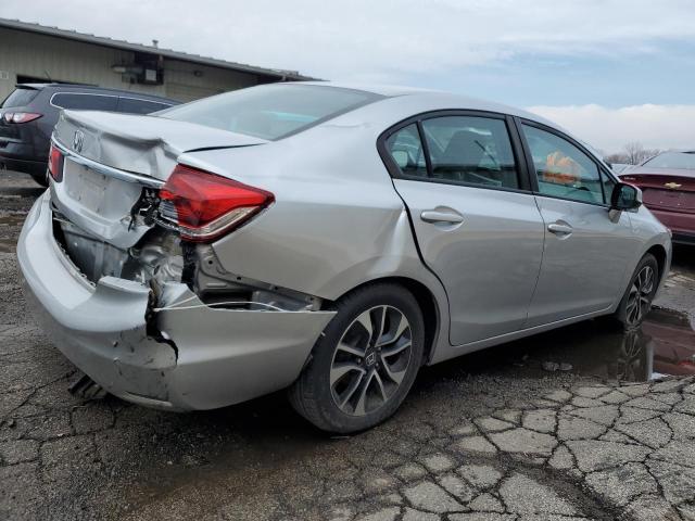 19XFB2F94DE079482 - 2013 HONDA CIVIC EXL ვერცხლისფერი ფოტო 3