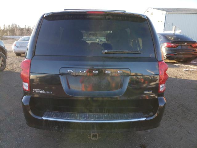 2C4RDGBG6DR697619 - 2013 DODGE GRAND CARA SE BLACK photo 6