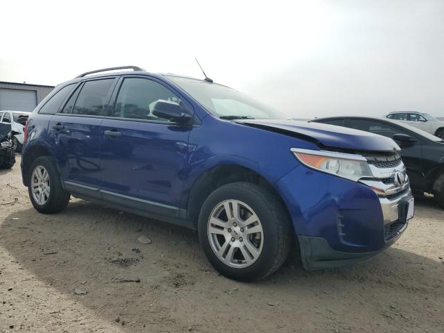 2FMDK3GC8DBA36239 - 2013 FORD EDGE SE BLUE photo 4