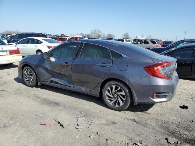 19XFC2F71GE081464 - 2016 HONDA CIVIC EX GRAY photo 2