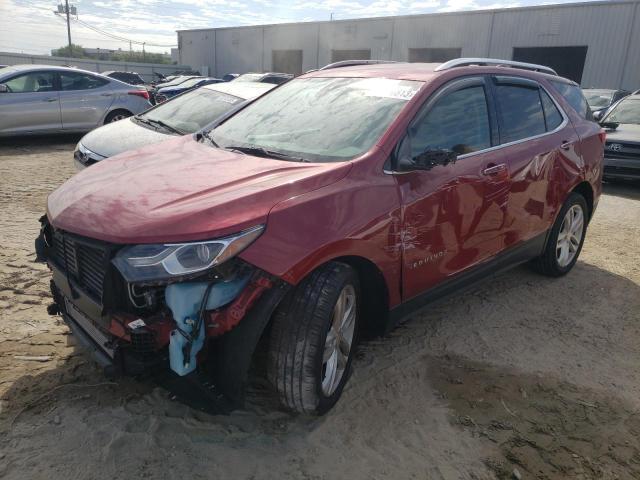 3GNAXPEX9KS584643 - 2019 CHEVROLET EQUINOX PREMIER RED photo 1