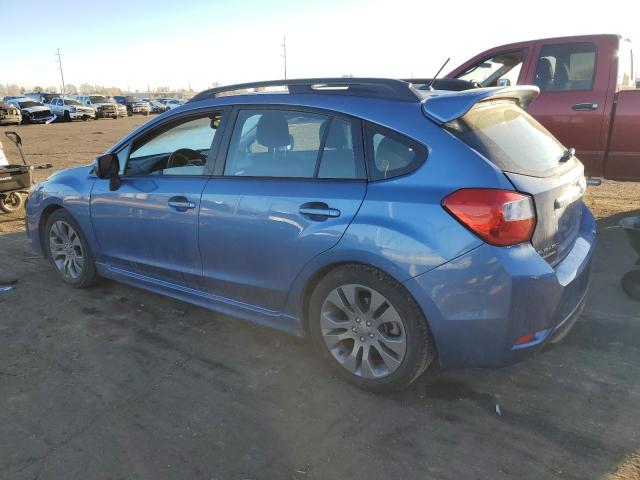 JF1GPAL65E8251028 - 2014 SUBARU IMPREZA SPORT PREMIUM BLUE photo 2