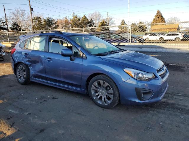 JF1GPAL65E8251028 - 2014 SUBARU IMPREZA SPORT PREMIUM BLUE photo 4