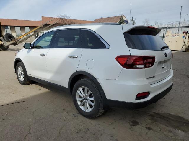 5XYPGDA34KG591540 - 2019 KIA SORENTO L WHITE photo 2